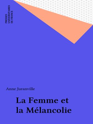 cover image of La Femme et la Mélancolie